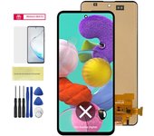 A51 Screen Replacement for Samsung Galaxy A51 A515 A515F A515F/DS Lcd Display Touch Screen with Frame Digitizer Assembly Parts
