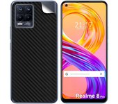 Pegatina Vinilo Autoadhesiva Textura Carbono para Realme 8 5G / Narzo 30 5G