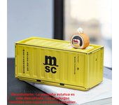 Compact Iron Storage Container - Creative Desktop Organizer, Office Supply Tube, Office Desk Organizer Metal Box