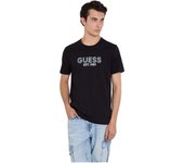 Camiseta Guess Classic Design para hombre en color negro