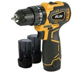 Blim Taladro Percutor a Bateria 12v 2ah Brushless - 35nm Par Maximo - 2 Velocidades - Maletin Transporte