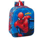 SAFTA  MOCHILA GUARDERIA 3D 27CM SPIDER-MAN MOCHILAS 3D SPIDER-MAN 10x22x27 Cms.
