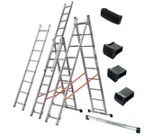 Gierre-D5506-Juego de 2 pies para estabilizador de 120 cm de escaleras Modula