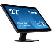 MONITOR IIYAMA 27" BONDED PCAP 10P TOUCH, 1920X1080, IPS-PANEL, FLAT BEZEL FREE GLASS FRONT, HDMI, DISPLAYPORT, 360CD/M² (WITH TOUCH), USB HUB 2X 3.2, SPEAKERS (T2752MSC-B1)