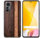 Funda Silicona para Xiaomi 12 Lite 5G diseño Madera 05 Dibujos