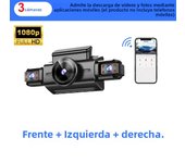 4 Channel Hidden Dash Cam with APP 4K HD Night Vision 24/7 Parking Monitor G-Sensor Loop Recording Motion Detection WDR Blackbox