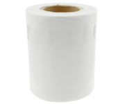 Rollo bobina de 160 etiquetas adhesivas compatibles con Dymo S0719250 y 14681 57mm DVD - BeMatik