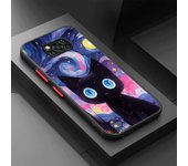 Van Gogh Art Cute Kitty Phone Case for Xiaomi Poco X3 NFC X3 Pro F3 M5 M5s X4Pro 5G X4 GT C40 X5Pro 5G Cover