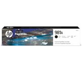 HP 981A, Original, Tinta a base de pigmentos, Negro, HP PageWide Enterprise Color MFP 586dn, HP Page