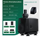 Jebao New Submersible Water Pump Filter Aquarium Water Pump Ultra-quiet 220V-240V Submersible Water  Fountain Pump