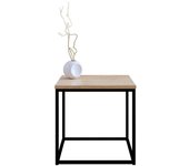 Mesa de café Germantown 106 , Muebles ES, Aglomerado laminado, Roble, 40 x 40 x 40cm