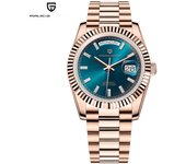 PAGANI DESIGN 2025 New DD36 Luxury Meteorite Dial Automatic Watch For Men Mechanical Wristwatch Sapphire glass 10Bar Waterproof