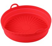 5 Colors Thickened Square Foldable Silicone Baking Tray Heat-resistant Air Fryer Tray Food Grade Cake Silicone Mold