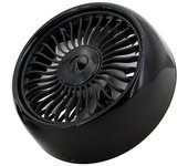 Mini Ventilador de Coche USB con Iluminación LED
