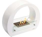 Chimenea de etanol de acero con llama regulable Purline SATURN