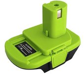 Battery Adapter Use for Ryobi 18V Tools,Converts for Makita 18V Li-Ion Battery to Ryobi 18V Li-Ion Battery
