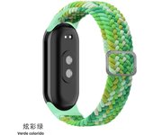 Braided Strap for Xiaomi Mi Band 8 Elastic Nylon Solo Loop Adjustable Watchbands Replacement correa bracelet for Miband 8 NFC