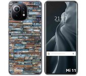 Tumundosmartphone Funda Gel Tpu para Xiaomi Mi 11 5G diseño Ladrillo 05 Dibujos
