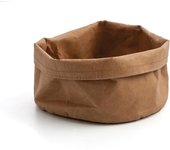 QUID FARINA Panera Papel 17X8CM Marrón Rugoso  Biodegradable