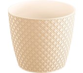 Prosperplast Maceta ORIENT 2L - Alta Calidad, Diseño Elegante