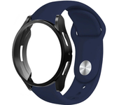 Watch Case+Strap for Samsung Galaxy Watch 4/5/6 40mm 44mm Replacement Silicone Wristband Bracelet galaxy watch 6 5 4 44mm 40mm