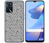 Funda Silicona para Oppo A16 / A16s diseño Letras Dibujos