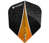 Plumas Target Darts Vision Ultra Orange Fin NO6  331050.585Marca,Target,Geometria,Shape,Micrones,100Dardos,Plumas,Plumas Target