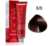 tinte igora royal 5-5 castaño claro dorado schwarzkopf 60 ml