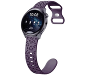 Engraved Strap For Samsung Galaxy Watch 7/6/4/classic/5/pro/3/Active 2 Leopard loop Bracelet Huawei gt 2 2e 20mm watch band