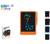 MR POPYE - TABLET PINTURA INFANTIL - TABLETA LCD - PLANTILLAS PARA CALCAR - UN CLICK PARA BORRAR - DIVERTIDO - ENTRENA TU IMAGINACIÓN Y LA CREATIVIDAD - IDEAL DE REGALO - PRODUCTO OFICIAL MR POPYE