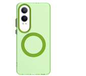 Luxury Skin Feel Matte Magnetic Wireless Charge Phone Case for OnePlus Nord CE 4 Lite Soft TPU Shockproof Bumper Protect Cover