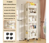 Trolley Bookshelf Portable Creative Kitchen Storage Rack Living Room Mobile Display Cabinet Corner Movable Bookshelf With Wheels