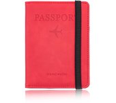 Passport Holder Cover Wallet RFID Blocking Leather Card Case Travel Accessories for Women Men