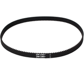 Correa Dentada GT2 - 6mm - Cerrada 280mm - Envuelto en Neopreno - Reforzado con Fibra de Vidrio