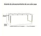 1 kitchen mobile storage rack, 2-layer movable panel storage rack, expandable cabinet rack organizer, kitchen bathroom sink orga