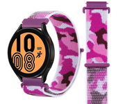 20 22mm Camouflage Nylon Loop Strap For Garmin Forerunner 55 158 965265 745 255 245/645 MUSIC Bracelet For  Amazfit GTR GTS2 3 4