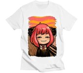 Japanese Anime Spy X Family Anya Forger Graphic Print T Shirt Streetwear Men Women Fashion Short Sleeve Plus Size T Shirt 42338