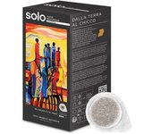 18 Cápsulas SOLO Caffè Monorigine Uganda, 100% arábica, café de origen único, cápsulas compostables E.S.E. SOLO – Caffè Uganda tiene un sabor envolvente y una acidez pronunciada pero elegante, que se combina con toques de chocolate y notas herbáceas.