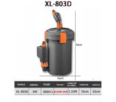 220V-240V Ultra-Quiet Aquarium Filters External Pump Aquarium Filter Bucket Silent Filter Barrel For Fish Tank Grass Accessories