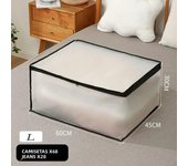 Underbed Storage Bag Foldable Quilt Bag Wardrobe Clothes Storage Box Dustproof Organizer Large Capacity Quilt Storage Bag