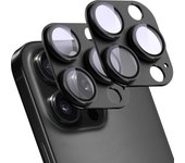 2PCS Tempered Glass Metal Camera Lens Protector Cover for iPhone 16E 16 E 15 Pro Max 14 Plus 13 Mini Protection Desert Gold