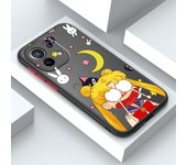 Girl Sailor Moons Anime For Xiaomi Mi 13 12 12T 11T 11 11i 10T 10 9T Pro Lite Ultra 5G Frosted Translucent Phone Case