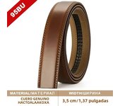 Men Belt Genuine Leather Belts Without Buckle Black Brown Men's Belts Without Buckle Cowskin  Luxury Belt  Cinturones Para Mujer