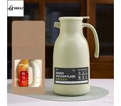 GIANXI White 1600ML Glass Thermos Bottle Home And Kitchen Thermal Water Bottle With Handle Hot Coffee Thermos Large Capacity