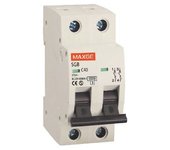 CABLEPELADO Interruptor automatico residencial 2P-6kA 16 A