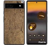 Tumundosmartphone Pegatina Vinilo Autoadhesiva Textura Corcho para Google Pixel 6A - Estuche Móvil