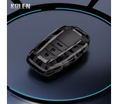 ABS Carbon Fiber Car Key Case Cover Shell For Toyota Prius Camry Corolla CHR C-HR RAV4 Land Cruiser Prado Protector Accessories