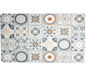 LILI HOME Alfombra Multiusos - Colección ROYAL Tamaños Disponibles: 40 x 60 cm / 50 x 80 cm / 57 x 115 cm /  57 x 145 cm / 57 x 190 cm 0.5 cm de espesor. 100% poliéster de alta calidad, con base de neopreno antideslizante. Moderna y elegante, perfecta par