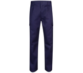 VELILLA Pantalón Cargo Hombre Velilla Azul Marino con Cinturilla Elástica y 5 Bolsillos