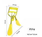 1 Pcs Eyelash Curler Natural Curling Lifting Eyelashes aids Tweezers Girls Multi-color Eye Makeup Tools Cosmetics Make Up